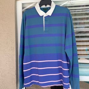 J. Crew Always Rugby Shirt VERY NICE! Men’s Large